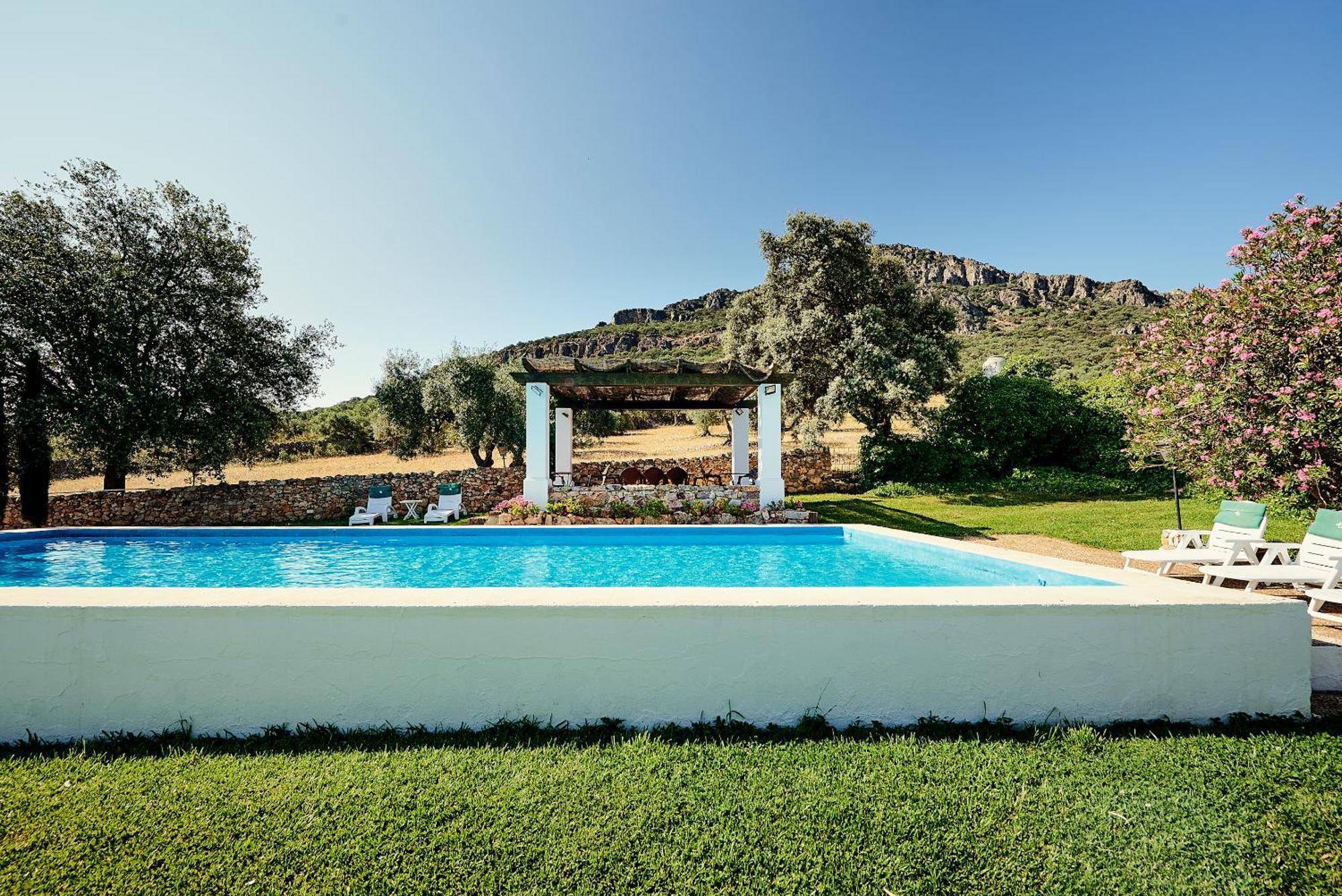 Casa Rural Sierra De Mampar Hornachos Exterior foto